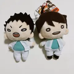 【新品タグ付】にとたん　ハイキュー　ぬいぐるみ及川　岩泉セット　（思い出） 新品タグ付】にとたん ハイキュー ぬいぐるみ及川 岩泉セット （思い出
