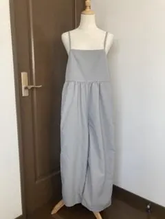 【未使用タグ付】 SM2 blue キャミサロペット グレー　春夏
