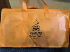 PEANUTS ハロウィン スヌーピー サテン 枕 トートバッグ　新品未使用