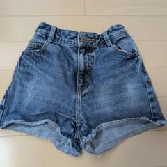 GU デニムショートパンツ 120cm