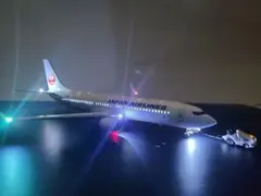 JAL BOEING 737-800 LED仕様完成品 - メルカリ