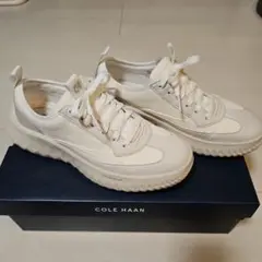 コールハーン ZERØGRAND ホワイト スニーカー