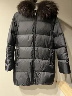 ナノユニバース　西川　ダウンコート　36サイズ　ブラック