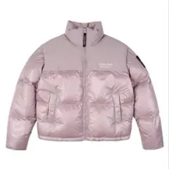 Calvin Klein ダウン　アウター　ピンク　カルバンクライン　韓国