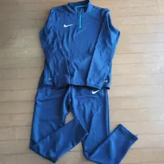 【最終価格】Nike DRI-FIT ダークブルー ジャージ　上下　セットアップ