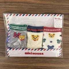 MIKI HOUSE ベビー靴下 11-13cm 3足セット