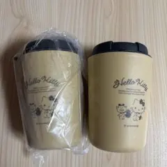 Hello Kitty フタ付きマグカップ ベージュ