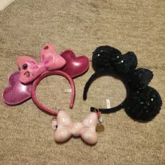 ディズニー　ミニー　カチューシャ　パルパルーザ　ミニパル