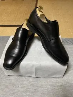 WH ダブルエイチ本革オールブラックVibramソール干場義雅WHS-0011