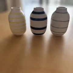 Kahler ケーラーオマジオ フラワーベース ミニ ３個セットのサムネイル