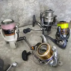 Daiwa CREST 3000 REVROS 2000 スピニングリール 4台 - メルカリ