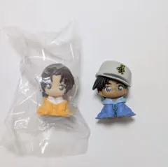 名探偵コナン　ちぢませ隊　遠山和葉　服部平次　2点セット