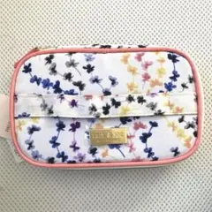 新品　ポールアンドジョー　ポーチ　小物入れ　花柄　ホワイト