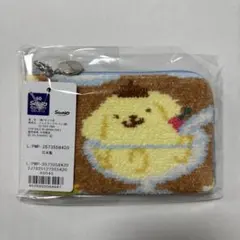 新品未開封 ポムポムプリン プディング L字ポーチ ベージュ - メルカリ