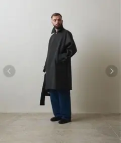 バルマカーンコート ステンカラーコート