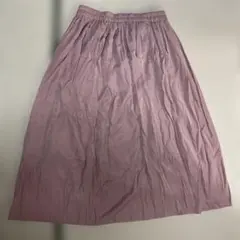 ユニクロ　ドレープギャザースカート
