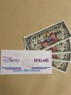 【新品未使用】 ディズニーダラー 1ドル ダンボ 4枚 連番 Disney ディズニー ダラー 1ドル札 1枚 ダンボ - メルカリ