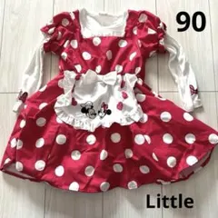 しまむら Little ミニーちゃん ドレス 90センチ
