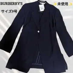 【未使用】Burberrysバーバリーズ　 春夏レディースジャケット 紺色 9号