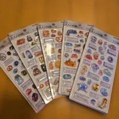 【正規品】大人の図鑑シール 3Dシールコレクション 5枚セット