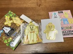 きみまろ　CHAM QUEST ラバーキーホルダー ピンズ セット