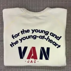 80’S VINTAGE VAN バックプリント　トレーナー　Ｌサイズ