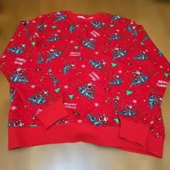 H&M　クリスマス柄　トレーナー　2XL
