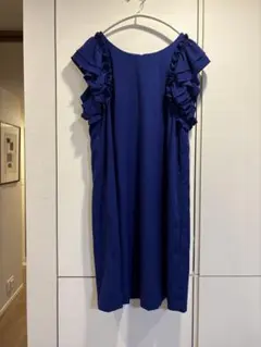 【三連休限定値下げ】結婚式ドレス お呼ばれ 二次会 レイビームスブルーワンピース