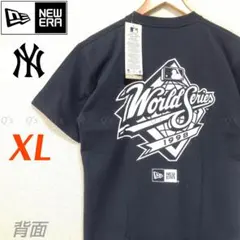 ニューエラ ヤンキース WS ロゴ Tシャツ 半袖 ネイビー 新品 XL