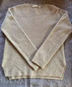 evam eva カシミヤ100 セーター　ベージュ