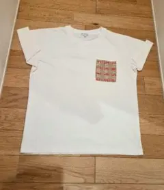 GLOBAL WORK メンズ ポケットTシャツ ホワイト L