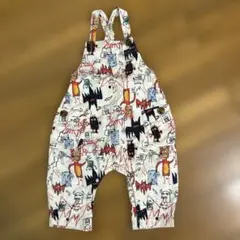 カラフルキャラクターオーバーオール