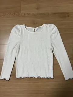 【美品】WILLSELECTION ホワイト 長袖カットソー