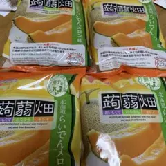 ⭐️マンナンライフ蒟蒻畑 ・北海道らいでんメロン味 10個入✖️4袋❤︎"のサムネイル