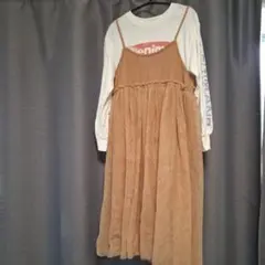 DENIM DUNGAREE ワンピース 140