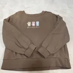 lovetoxic ブラウン トレーナー SS