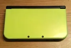 【ジャンク品】Newニンテンドー3DS LL ライム×ブラック（箱・説明書付き）