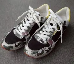 ホーンガーメントカモフラージュスニーカー