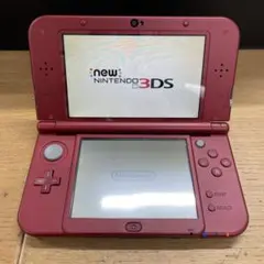 動作品 Nintendo New 3DS LL メタリックレッドRED-001