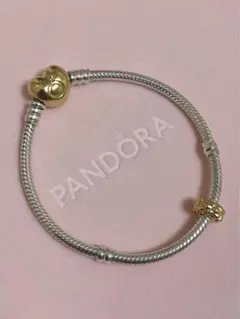 PANDORA ブレスレット スネークチェーン ハートクラスプのサムネイル