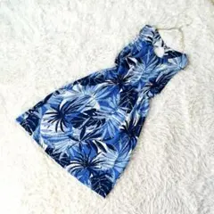 綿100%【TRENDS】ノースリーブワンピース 裏地なし透け感なし