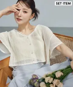 新品 mysty woman ラッセルレースアンサンブル