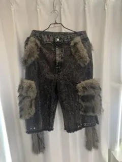 野*ス様 GRANCY グランシーハーフデニムカーゴパンツ