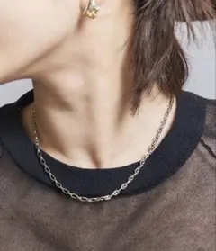 BEAUTY&YOUTH メタル　スマート　チェーンネックレス