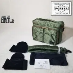 未使用　廃盤色　PORTER タンカー　カメラバッグ　2way　セージグリーン