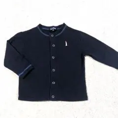 イーストボーイ　長袖カーディガン　カットソー　ネイビー　100サイズ　送料無料