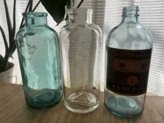 古い薬瓶　３本