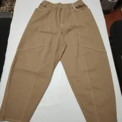 パーソンズ キャットデニムパンツ ベージュ L