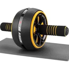 新品　アブローラー　体幹　トレーニング　　腹筋ローラー イエロー