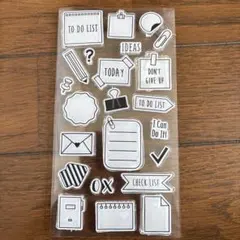 スタンプセット クリアスタンプ
